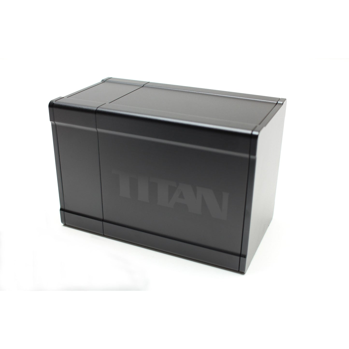 Image for TITAN Deck Box - Black - Deck Boxes