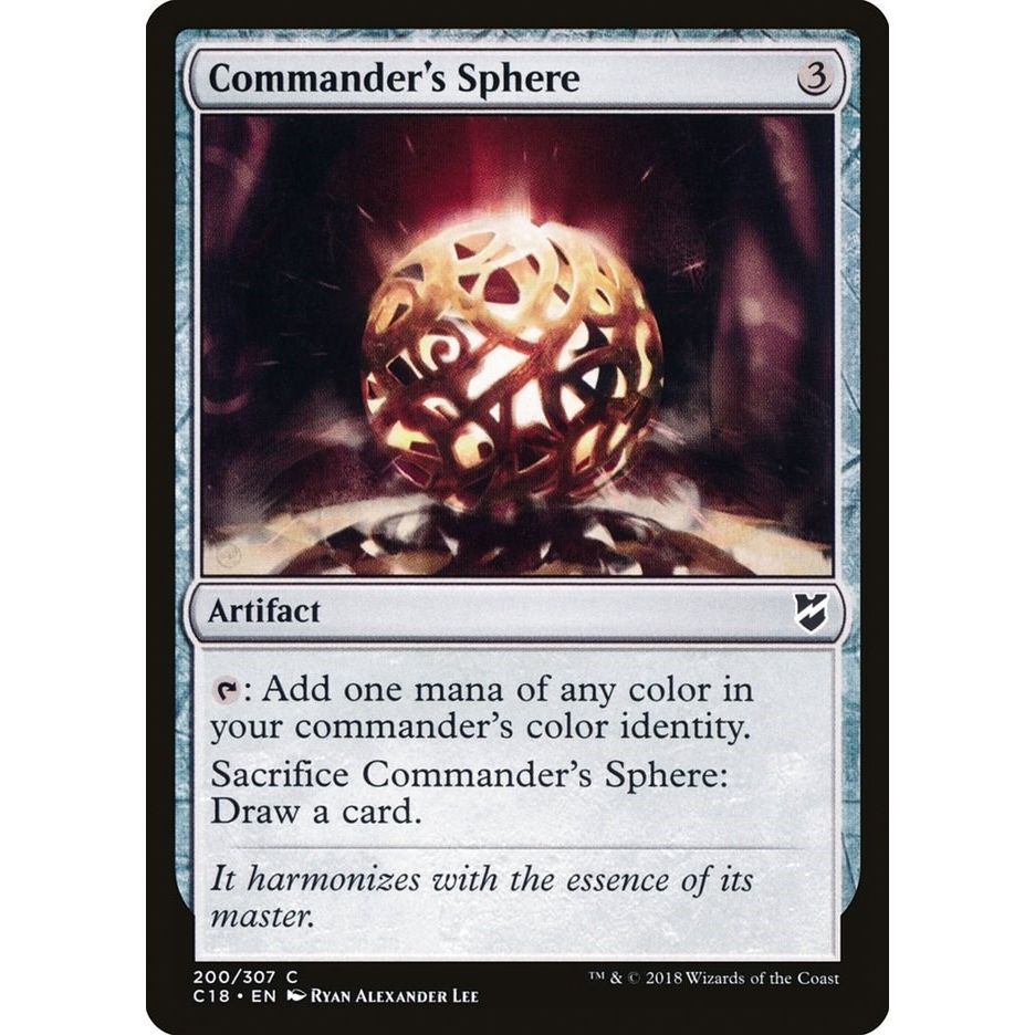 Image for Commander's Sphere (200) (C18) - Magic: The Gathering
