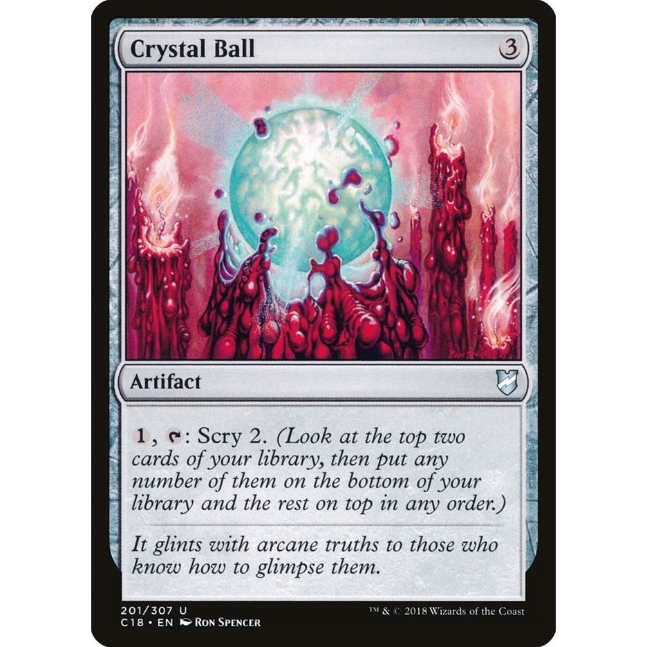 Image for Crystal Ball (201) (C18) - Magic: The Gathering