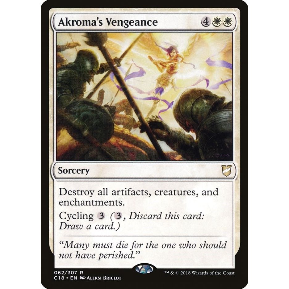 Image for Akroma's Vengeance (62) (C18) - Magic: The Gathering