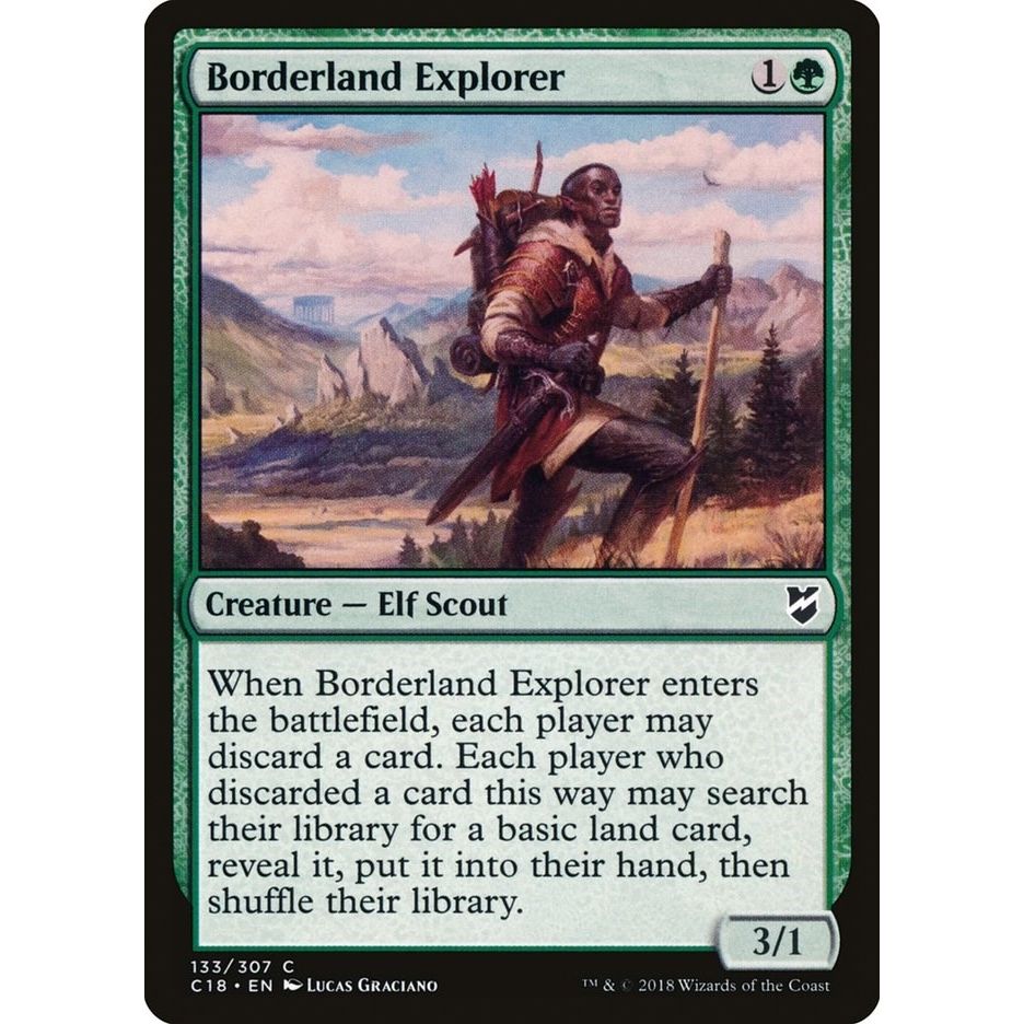 Image for Borderland Explorer (133) (C18) - Magic: The Gathering
