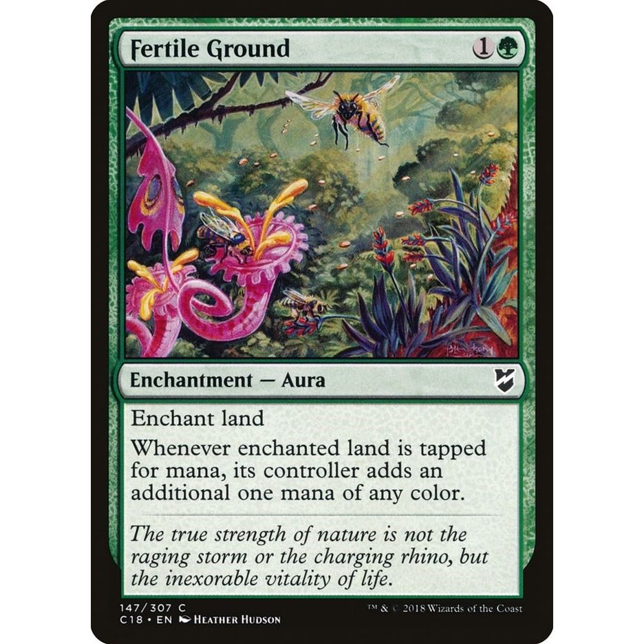 Image for Fertile Ground (147) (C18) - Magic: The Gathering