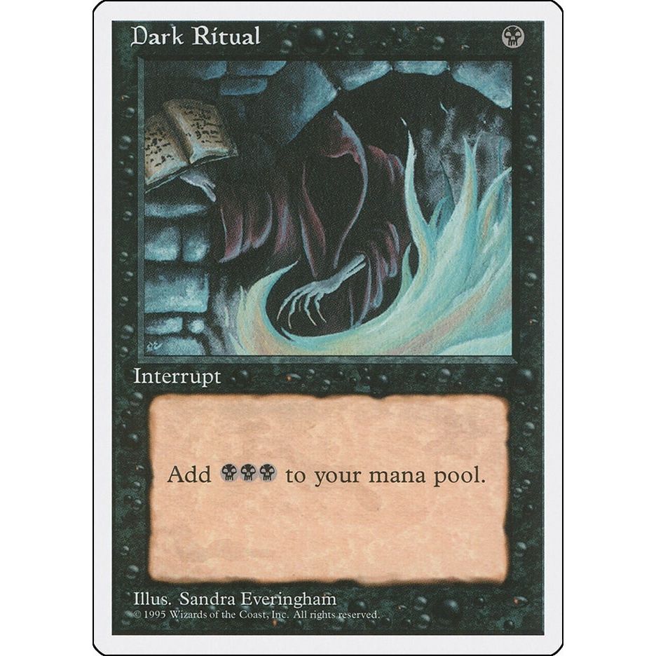 Image for Dark Ritual (13) (4ED) - Magic: The Gathering