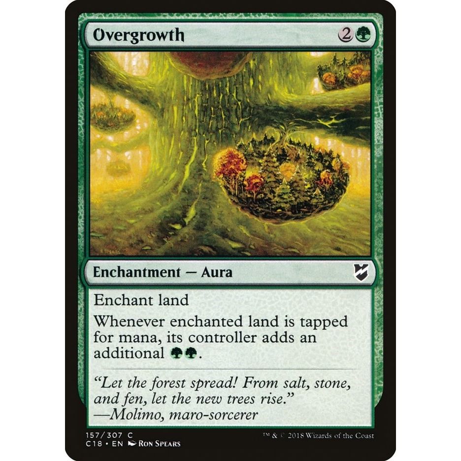 Image for Overgrowth (157) (C18) - Magic: The Gathering