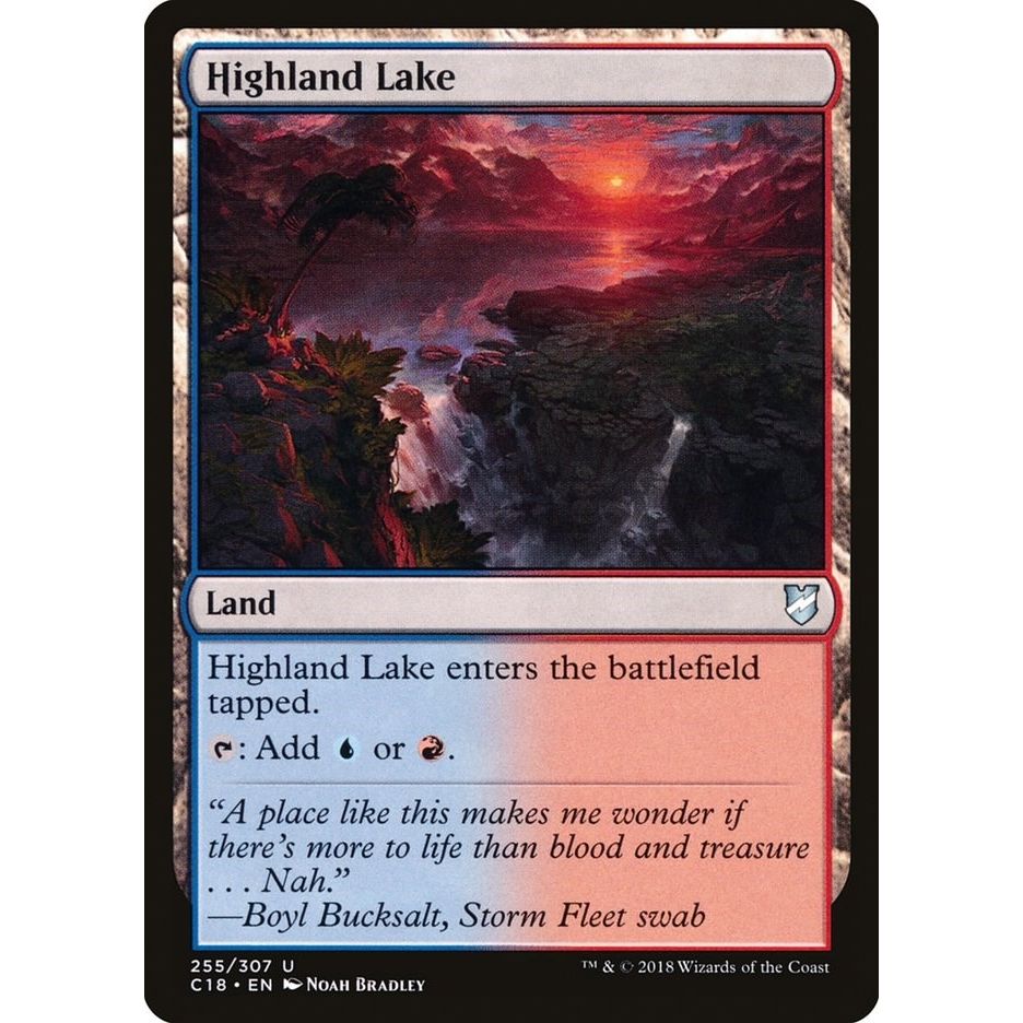 Image for Highland Lake (255) (C18) - Magic: The Gathering