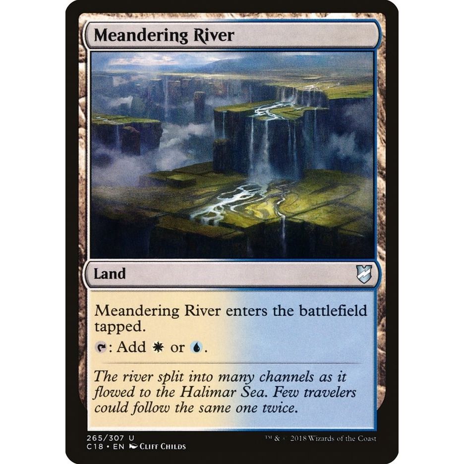 Image for Meandering River (265) (C18) - Magic: The Gathering