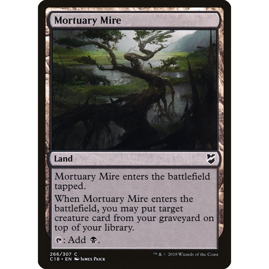 Image for Mortuary Mire (266) (C18) - Magic: The Gathering