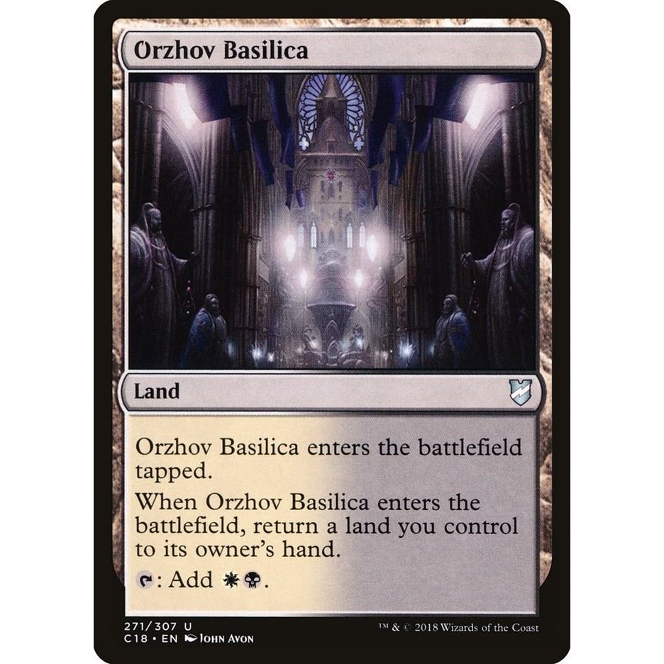 Image for Orzhov Basilica (271) (C18) - Magic: The Gathering