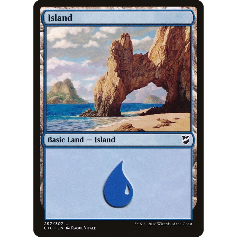 Image for Island (297) (297) (C18) - Magic: The Gathering