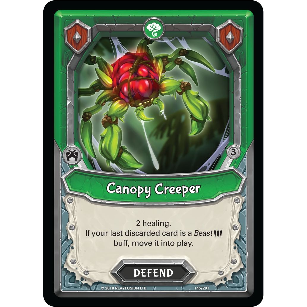 Image for Canopy Creeper (Unclaimed) (145) (KIN) - Lightseekers TCG