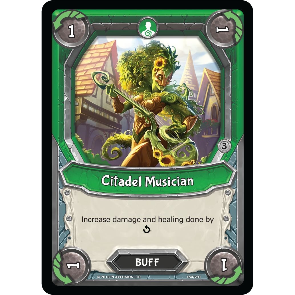 Image for Citadel Musician (Unclaimed) (154) (KIN) - Lightseekers TCG