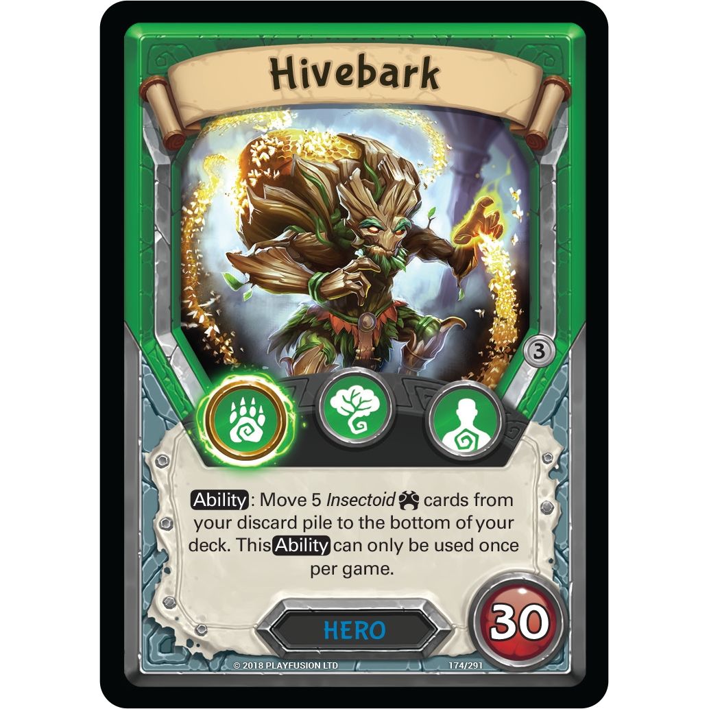 Image for Hivebark (Claimed) (174) (KIN) - Lightseekers TCG