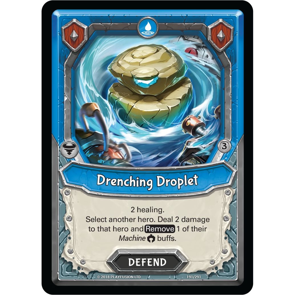 Image for Drenching Droplet (Claimed) (191) (KIN) - Lightseekers TCG