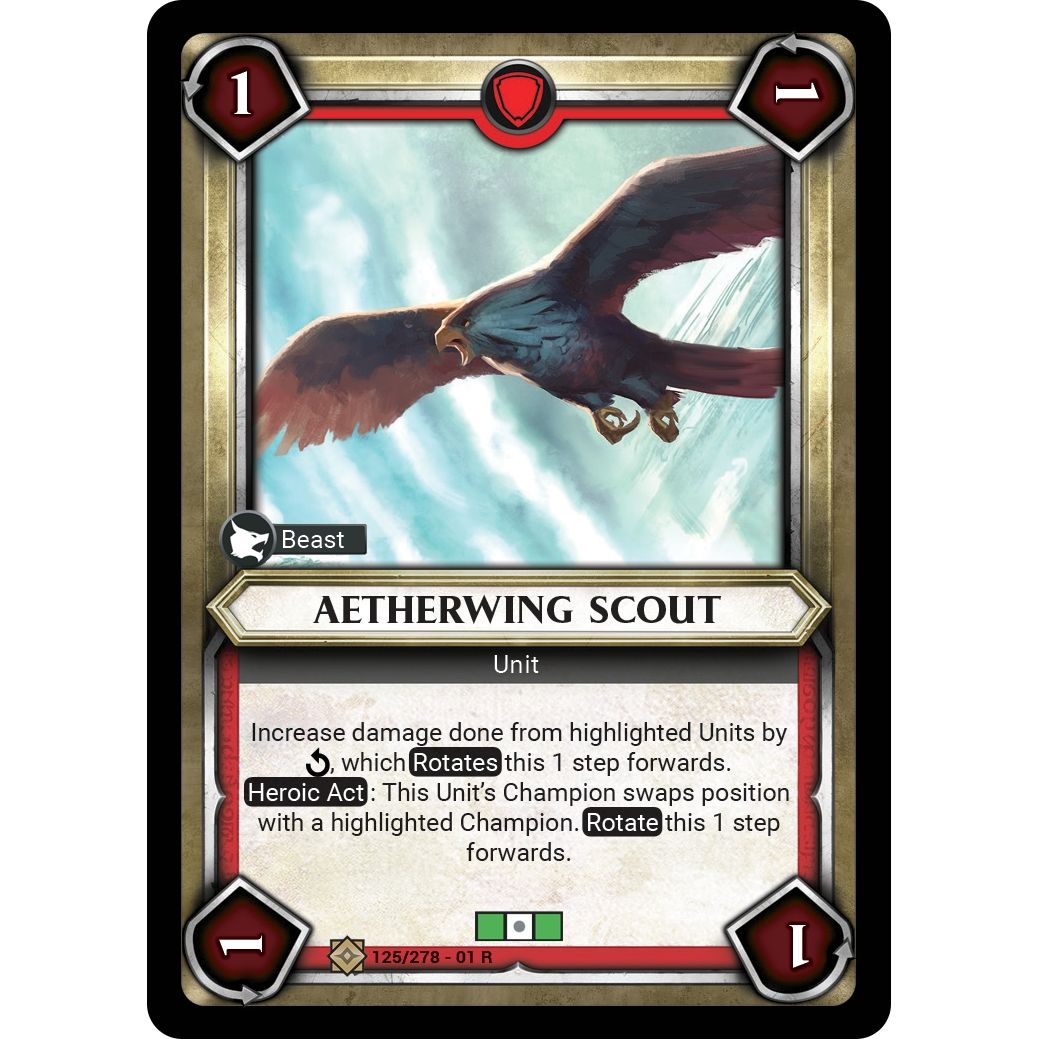 Image for Aetherwing Scout (Claimed) (125/278) (WHAOSC) - Warhammer Age of Sigmar Champions TCG