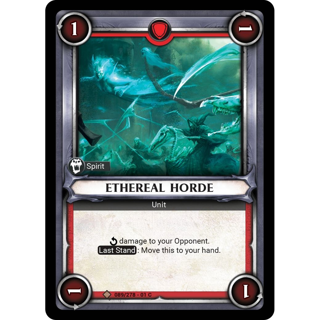 Image for Ethereal Horde (Claimed) (089/278) (WHAOSC) - Warhammer Age of Sigmar Champions TCG