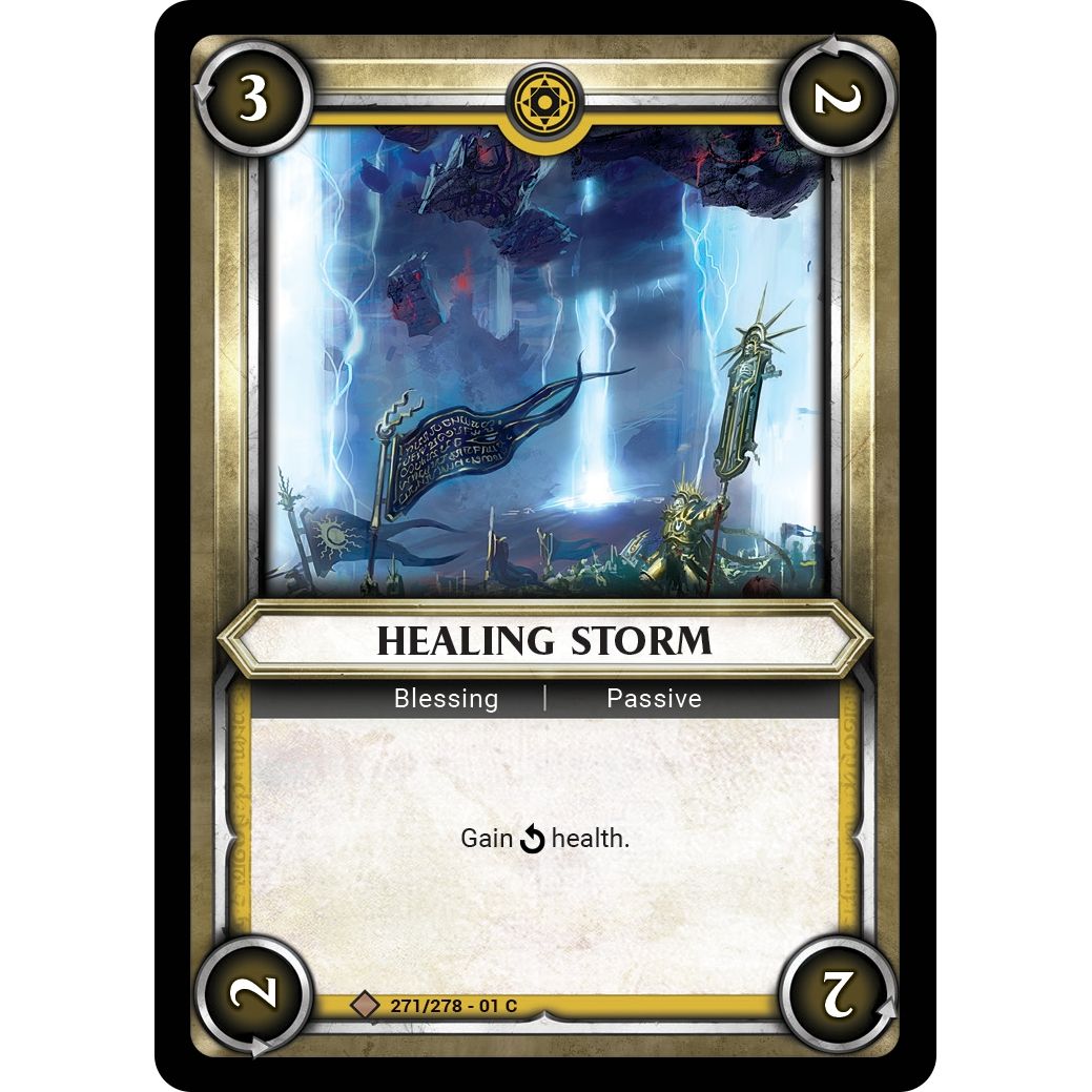 Image for Healing Storm (Unclaimed) (271/278) (WHAOSC) - Warhammer Age of Sigmar Champions TCG
