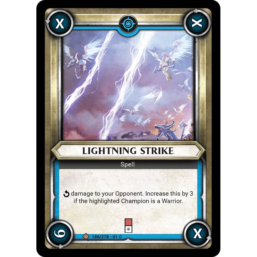Image for Lightning Strike (Unclaimed) (186/278) (WHAOSC) - Warhammer Age of Sigmar Champions TCG