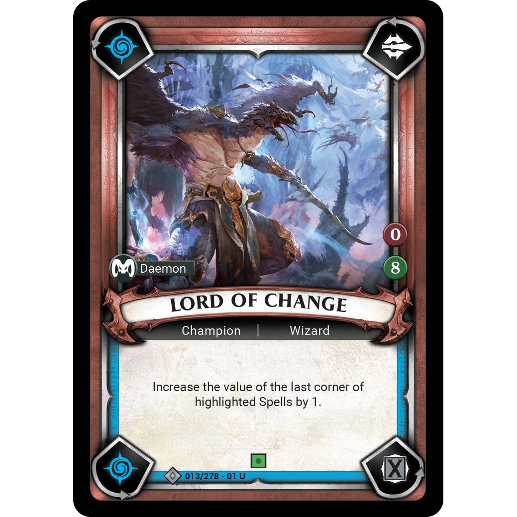 Image for Lord of Change (Unclaimed) (013/278) (WHAOSC) - Warhammer Age of Sigmar Champions TCG