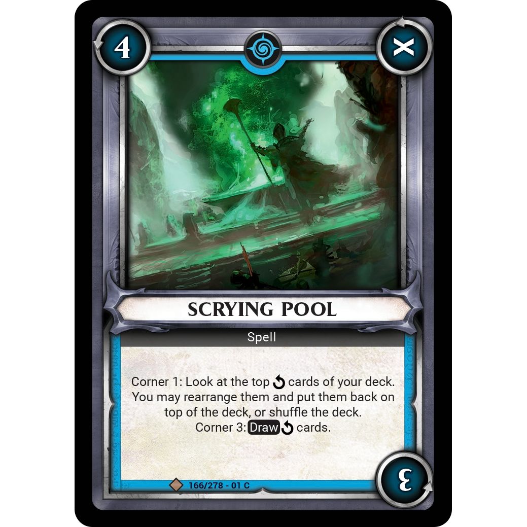 Image for Scrying Pool (Claimed) (166/278) (WHAOSC) - Warhammer Age of Sigmar Champions TCG