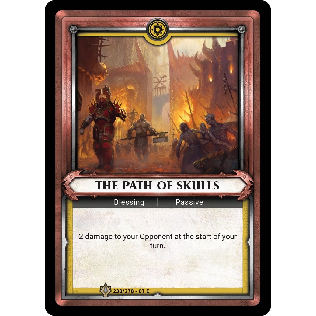 Image for The Path of Skulls (Claimed) (238/278) (WHAOSC) - Warhammer Age of Sigmar Champions TCG