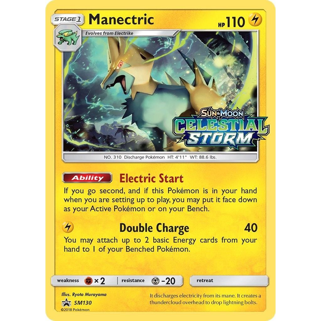 Image for Manectric - SM130 (Prerelease) (SM130) (SMP) - Pokemon