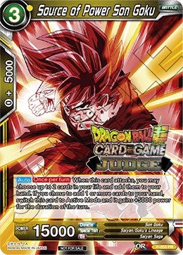 Image for Source of Power Son Goku (P-053) (JPR) - Dragon Ball Super: Masters
