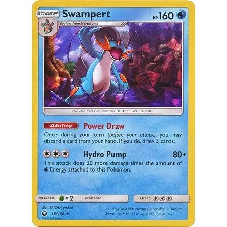 Image for Swampert - 35/168 (SM Celestial Storm) (035/168) (PR) - Pokemon