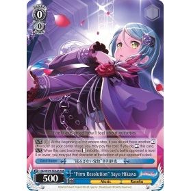 Image for "Firm Resolution" Sayo Hikawa (RRR) (BD/W54-TE02R RRR) (BD/W54) - Weiss Schwarz