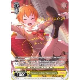 Image for "Everybody, On Three!" Hagumi Kitazawa (A) (SP) (BD/W54-E004SPa SP) (BD/W54) - Weiss Schwarz