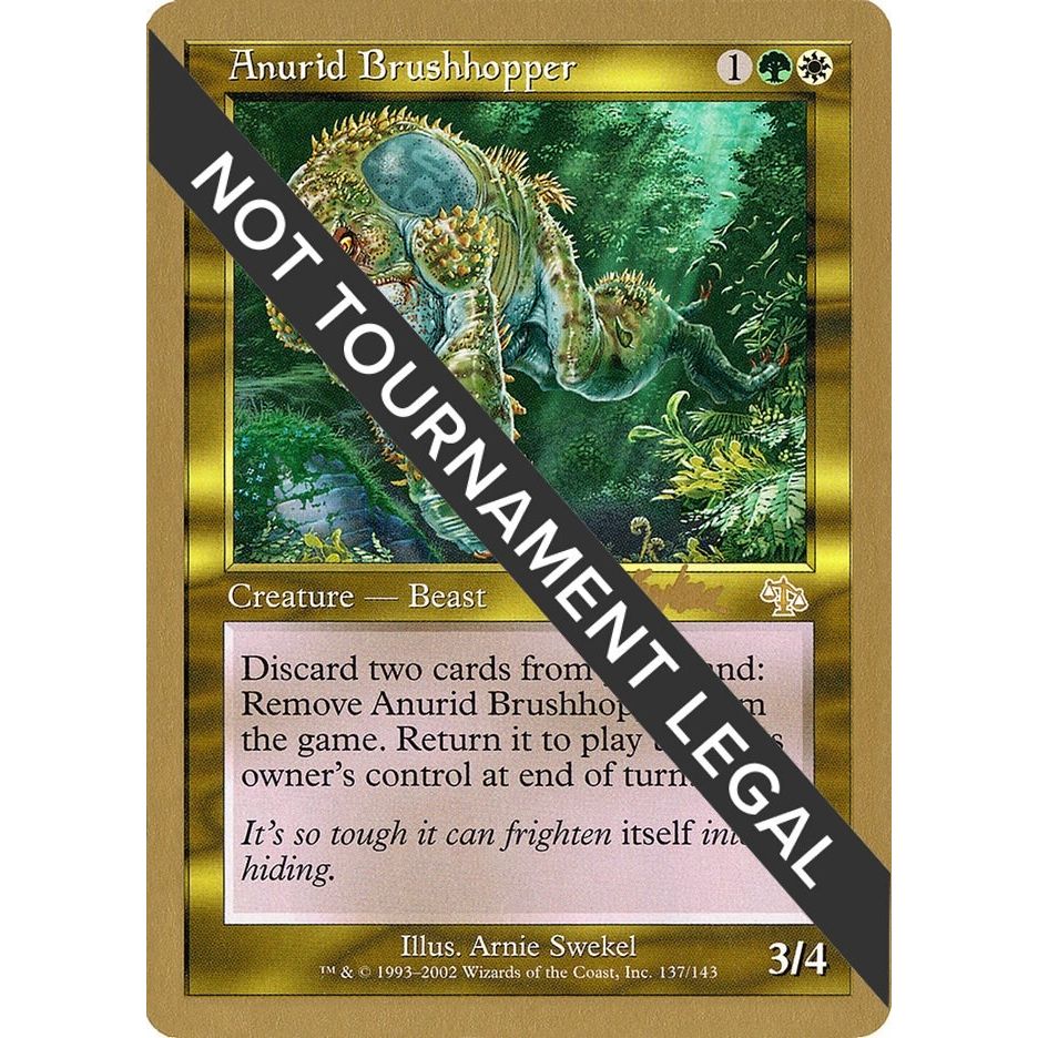 Image for Anurid Brushhopper - 2002 Brian Kibler (JUD) (WCD) - Magic: The Gathering