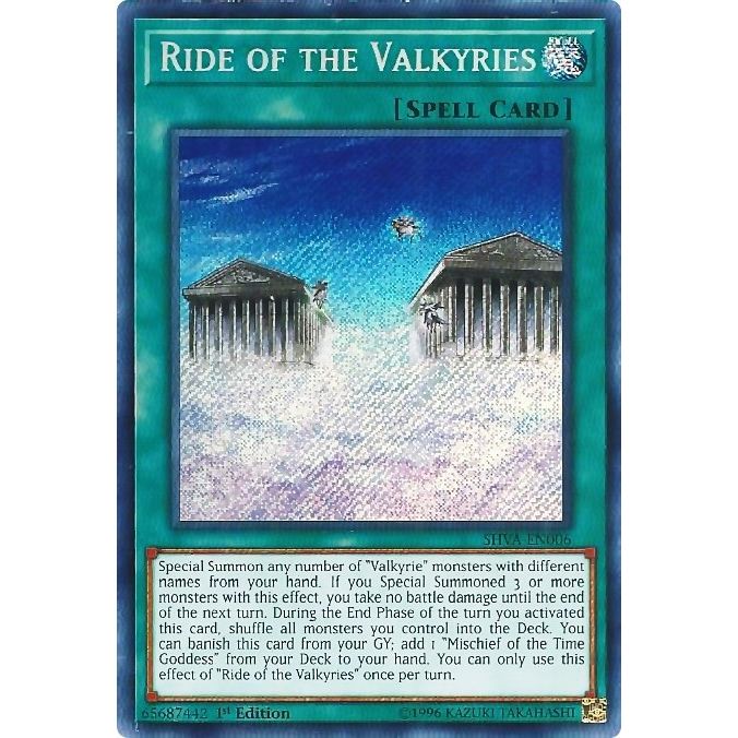 Image for Ride of the Valkyries (SHVA-EN006) (SHVA) - YuGiOh