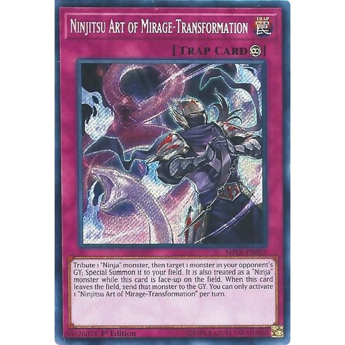 Image for Ninjitsu Art of Mirage-Transformation (SHVA-EN015) (SHVA) - YuGiOh