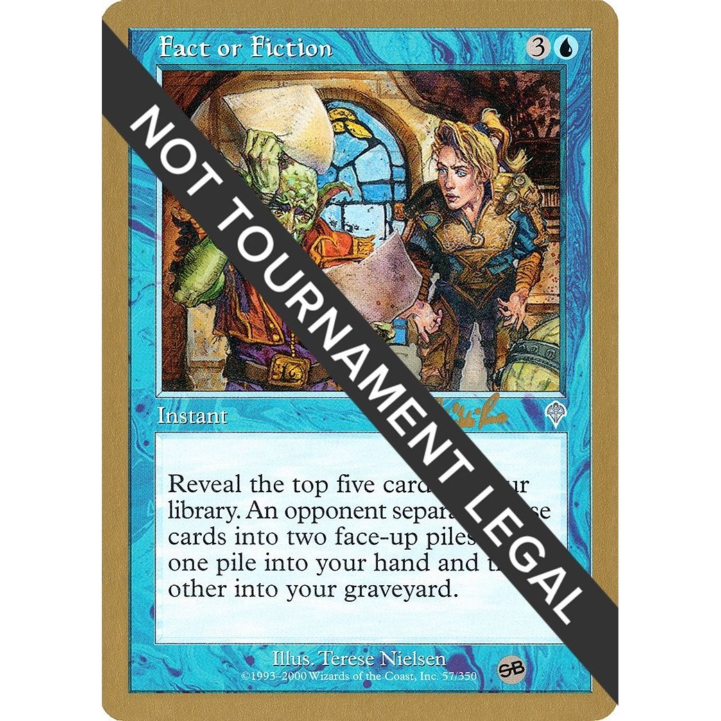 Image for Fact or Fiction - 2002 Carlos Romao (INV) (SB) (WCD) - Magic: The Gathering