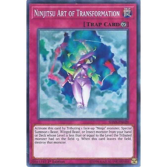 Image for Ninjitsu Art of Transformation (SHVA-EN028) (SHVA) - YuGiOh