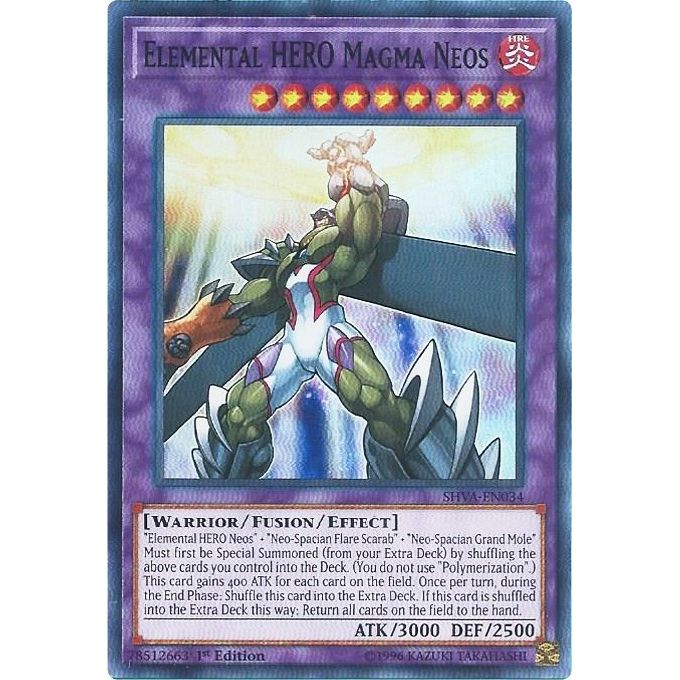 Image for Elemental HERO Magma Neos (SHVA-EN034) (SHVA) - YuGiOh