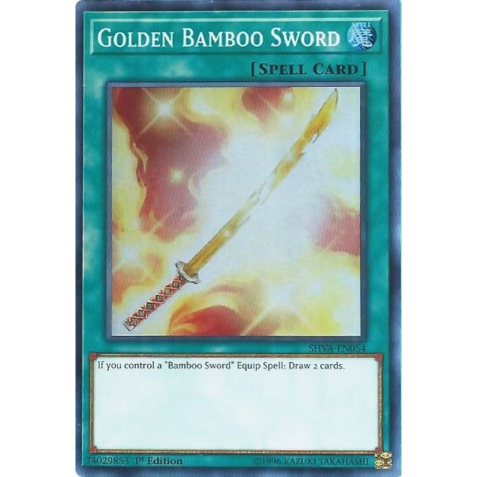 Image for Golden Bamboo Sword (SHVA-EN054) (SHVA) - YuGiOh