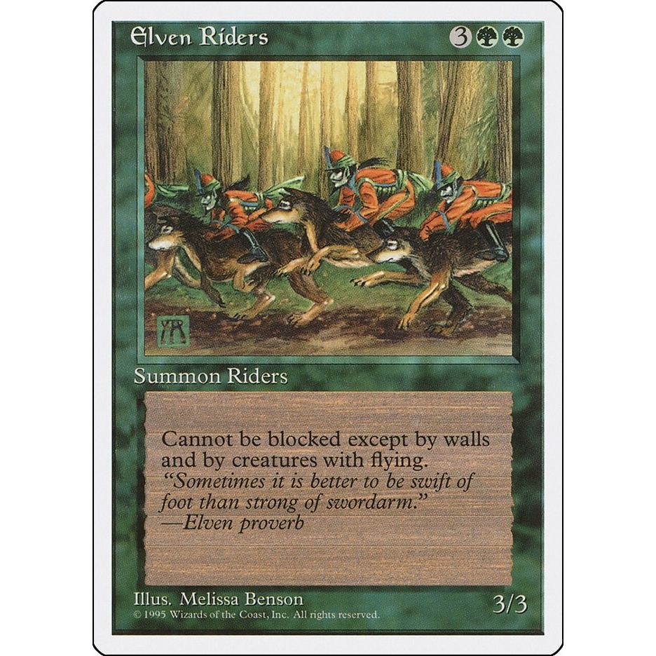 Image for Elven Riders (126) (4ED) - Magic: The Gathering