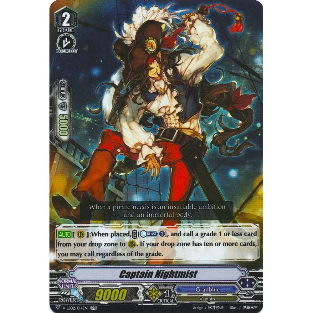 Image for Captain Nightmist (V-EB02/014EN) (V-EB02) - Cardfight Vanguard