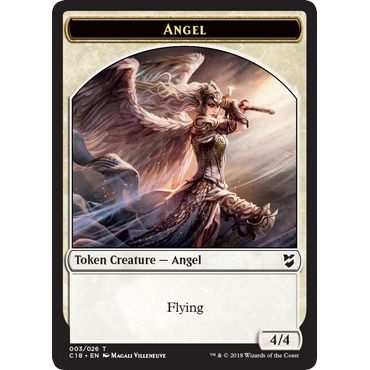 Image for Angel // Soldier Double-Sided Token (3 // 6) (C18) - Magic: The Gathering