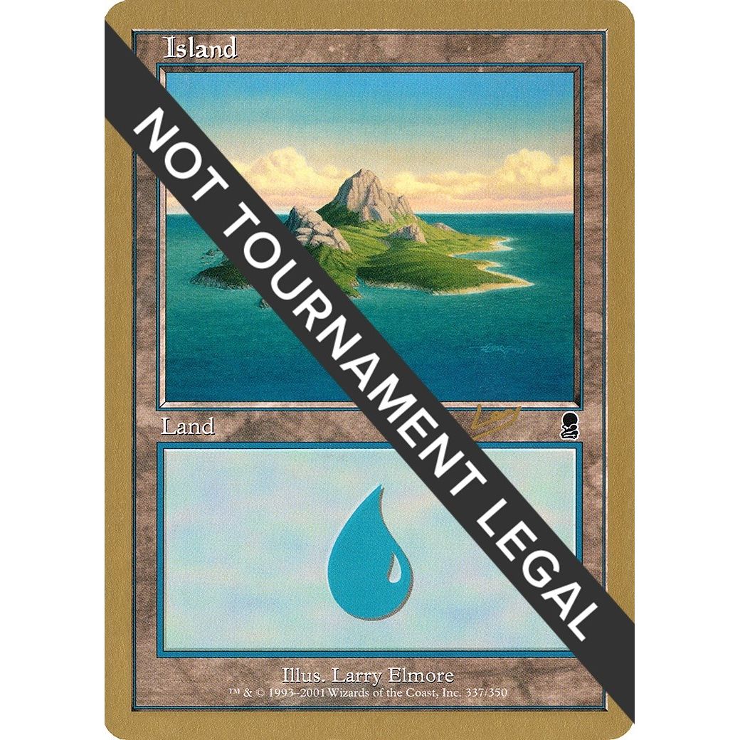 Image for Island (337) - 2002 Raphael Levy (ODY) (WCD) - Magic: The Gathering