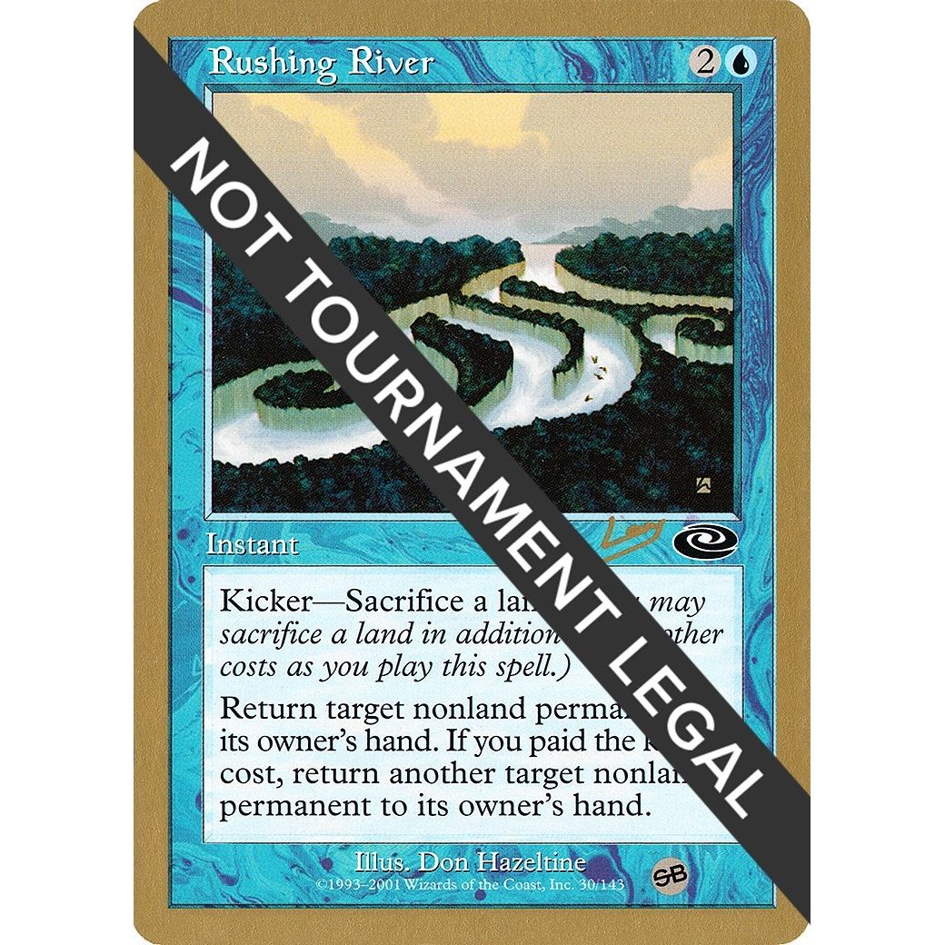 Image for Rushing River - 2002 Raphael Levy (PLS) (SB) (WCD) - Magic: The Gathering