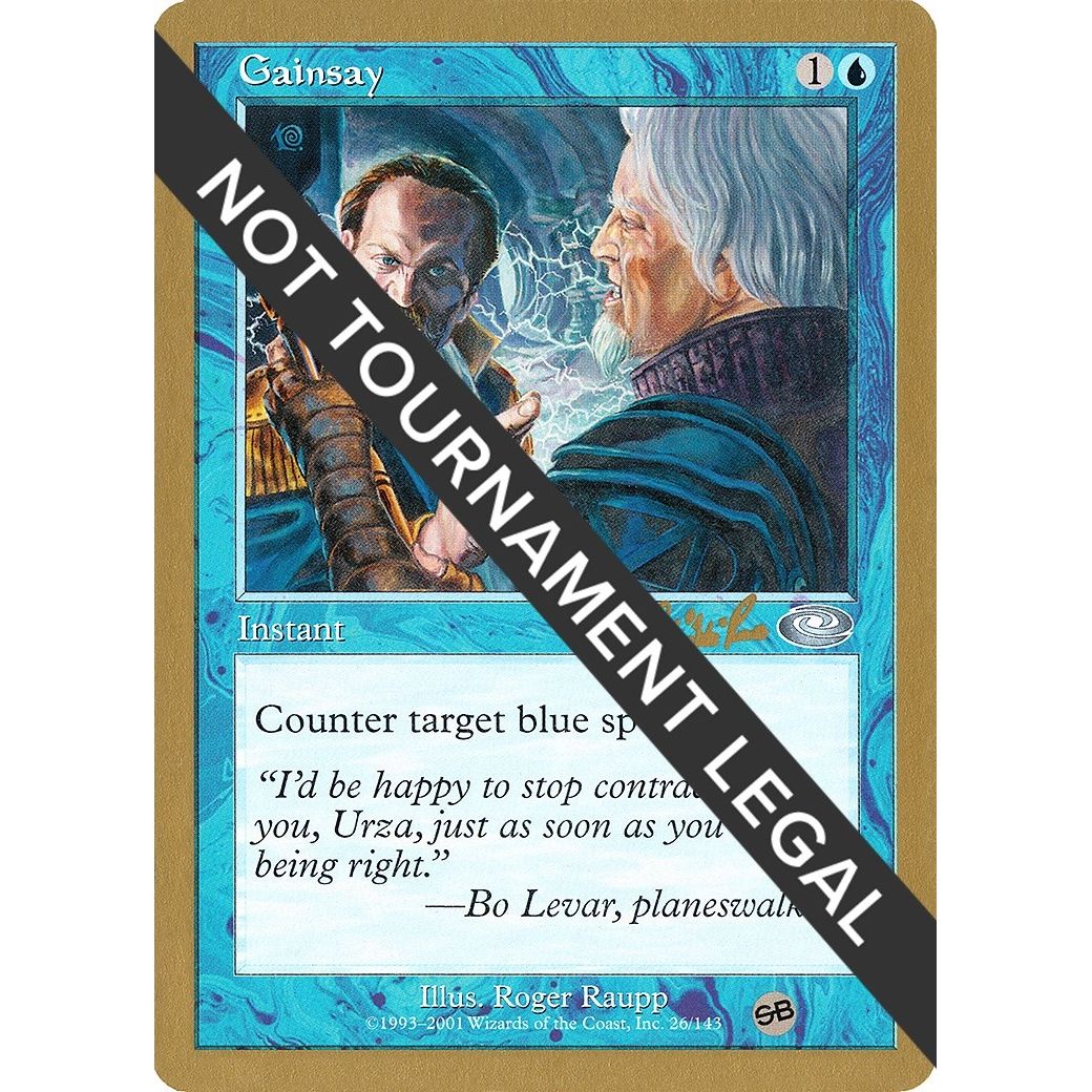 Image for Gainsay - 2002 Carlos Romao (PLS) (SB) (WCD) - Magic: The Gathering