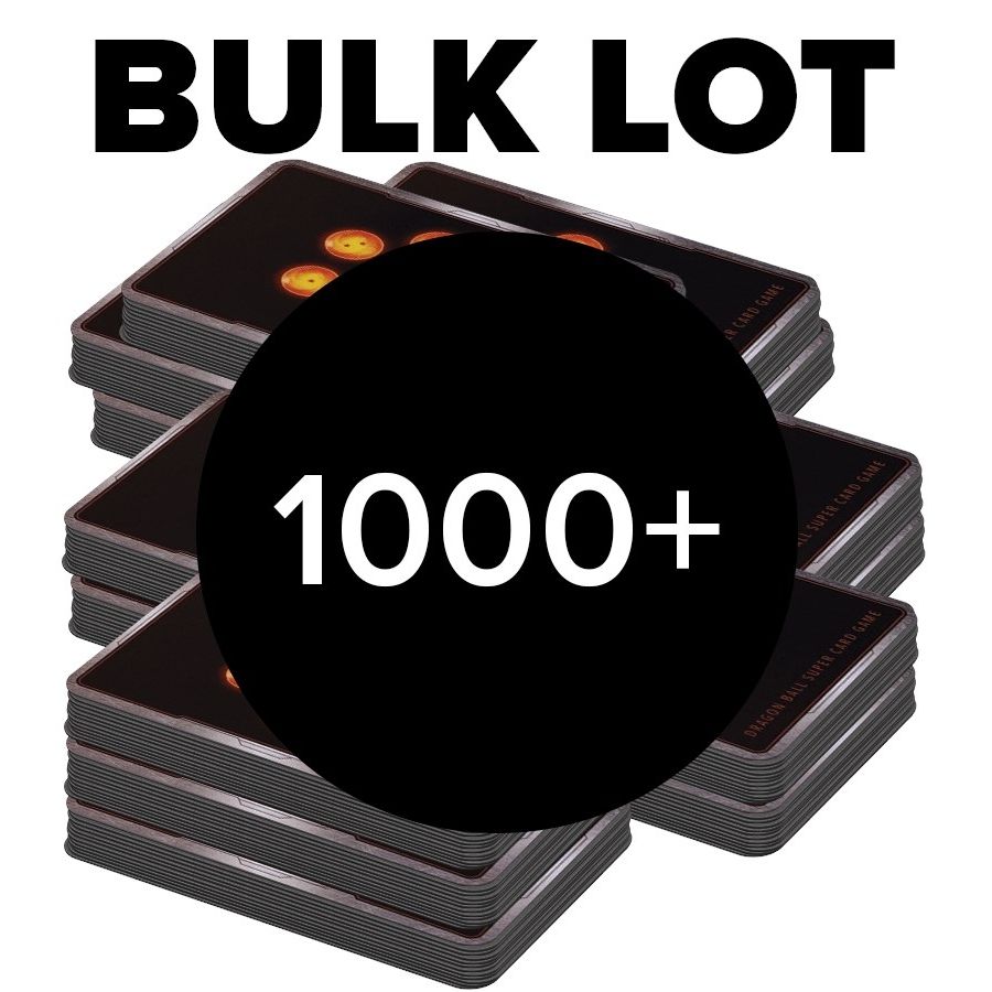 Image for Over 1000 Dragon Ball Super CCG Bulk Card Lot - Bulk Lots