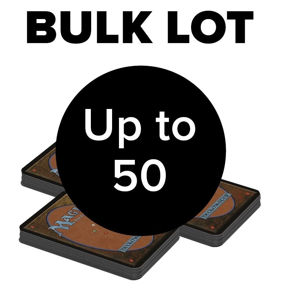 Image for Up to 50 Magic: The Gathering Bulk Card Lot - Bulk Lots