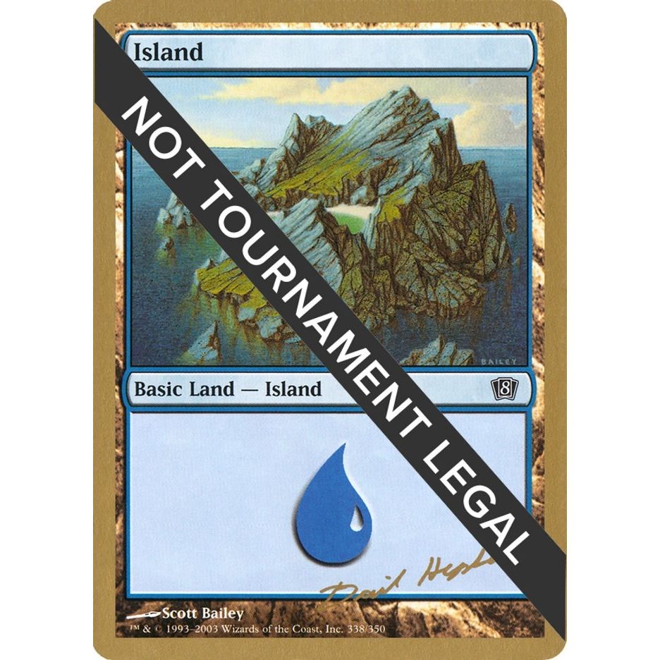 Image for Island (338) - 2003 Dave Humpherys (8ED) (WCD) - Magic: The Gathering