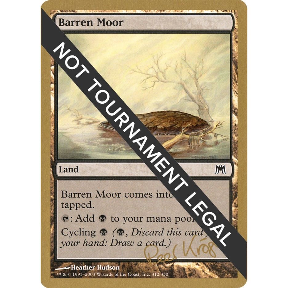 Image for Barren Moor - 2003 Peer Kroger (ONS) (WCD) - Magic: The Gathering