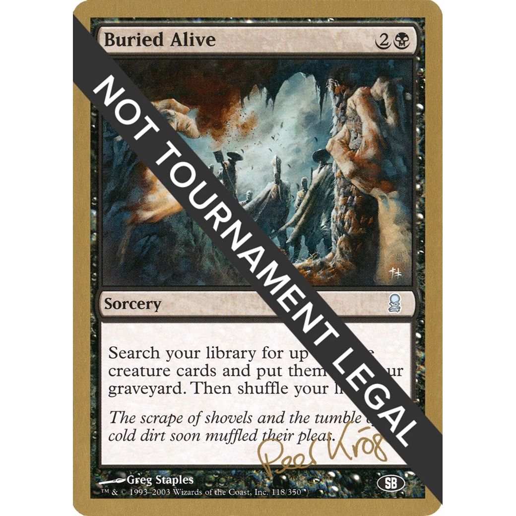 Image for Buried Alive - 2003 Peer Kroger (ODY) (SB) (WCD) - Magic: The Gathering