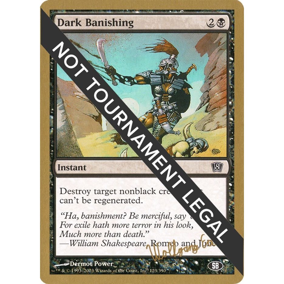 Image for Dark Banishing - 2003 Wolfgang Eder (8ED) (SB) (WCD) - Magic: The Gathering