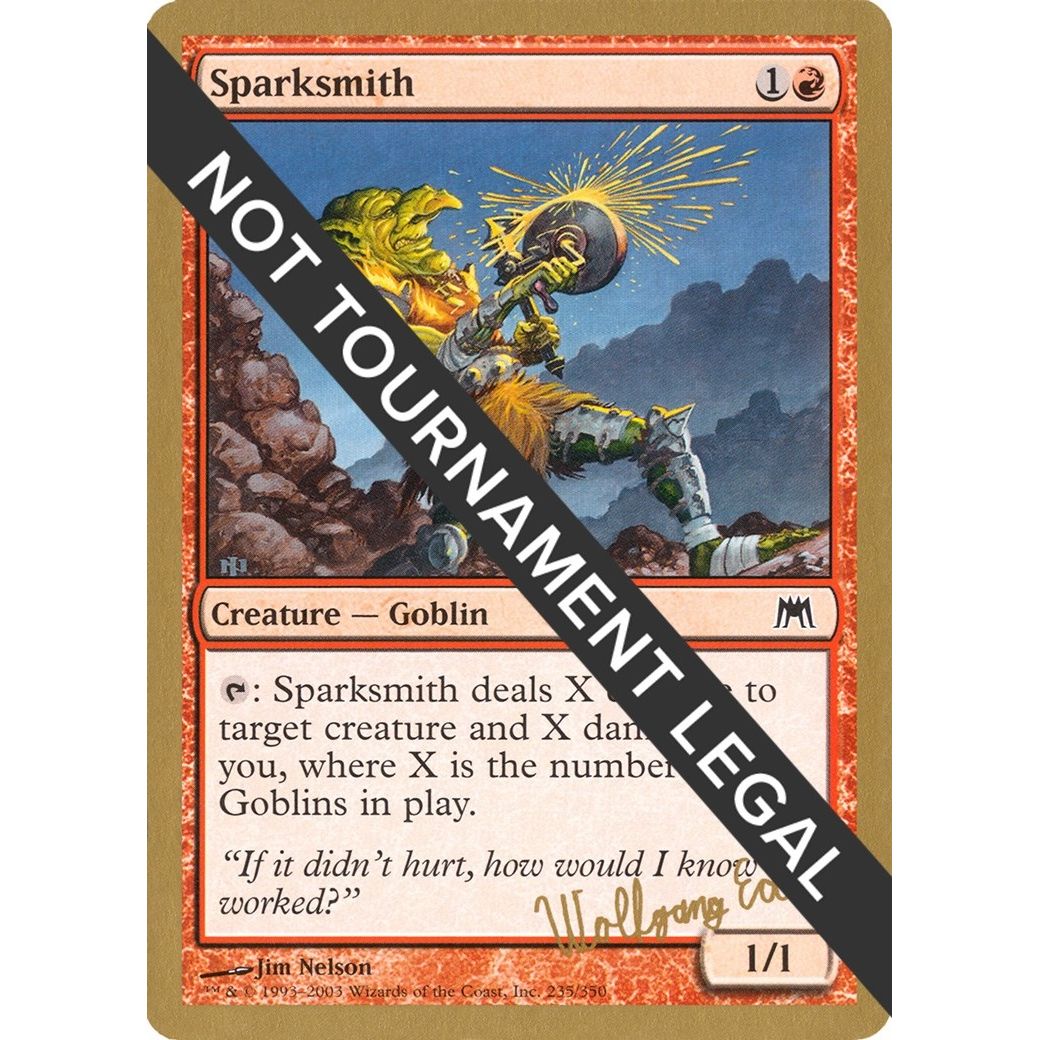 Image for Sparksmith - 2003 Wolfgang Eder (ONS) (WCD) - Magic: The Gathering