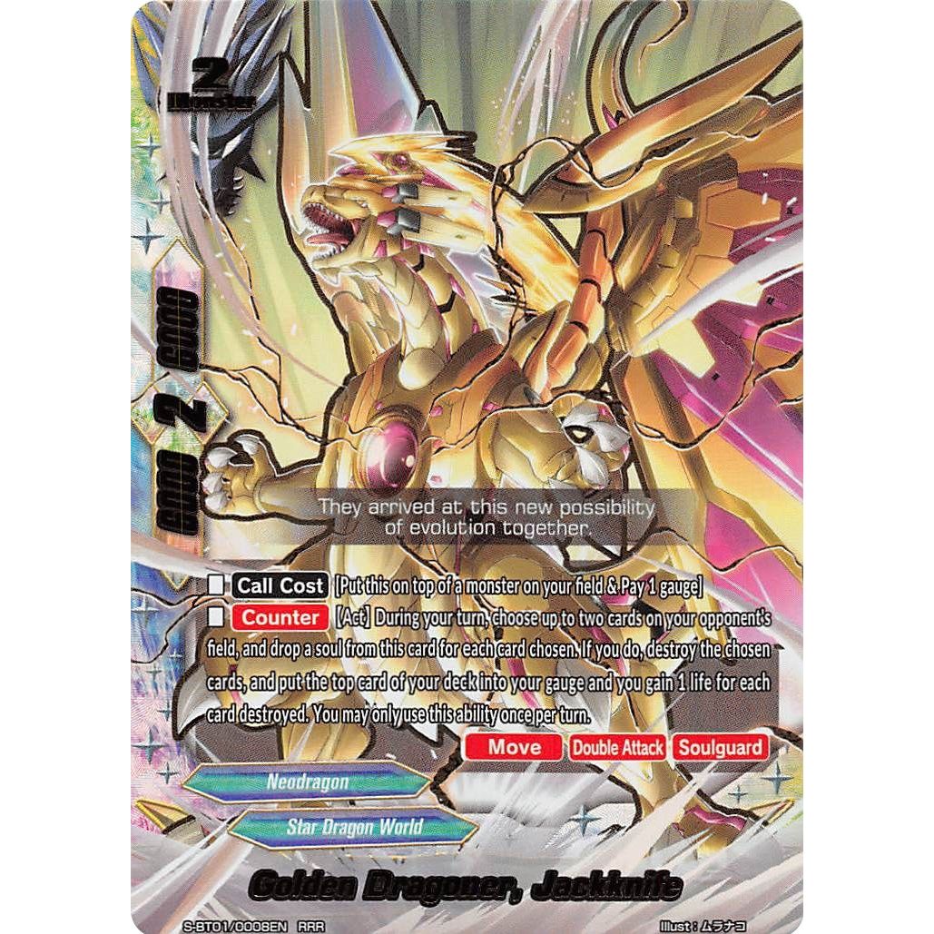 Image for Golden Dragoner, Jackknife (S-BT01/0008EN) (S-BT01) - Future Card BuddyFight